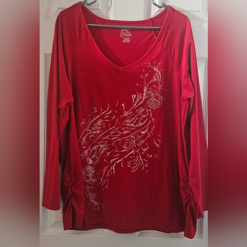 Just My Size Long Sleeve Top
